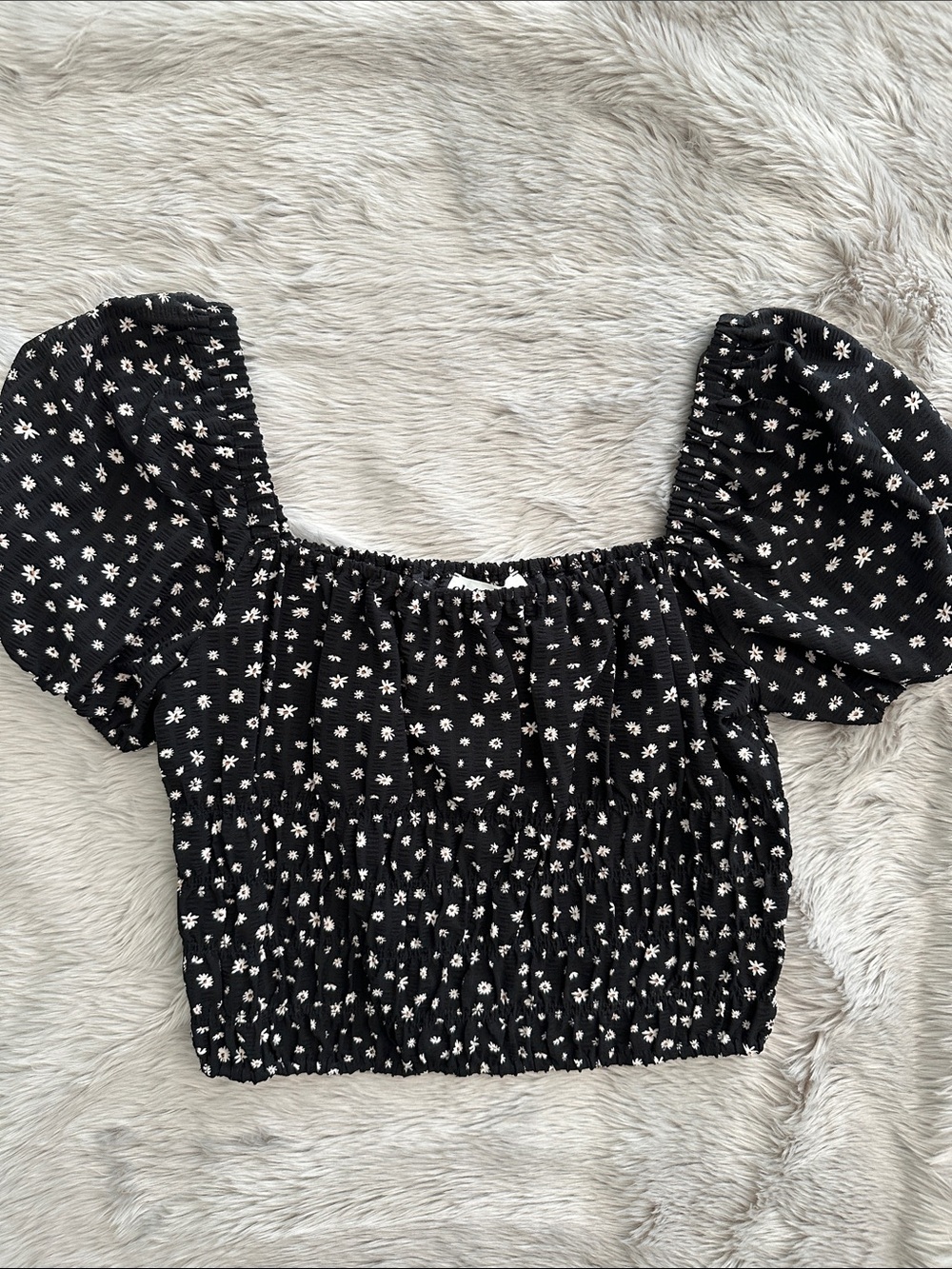 Elodie Floral Cropped Top
